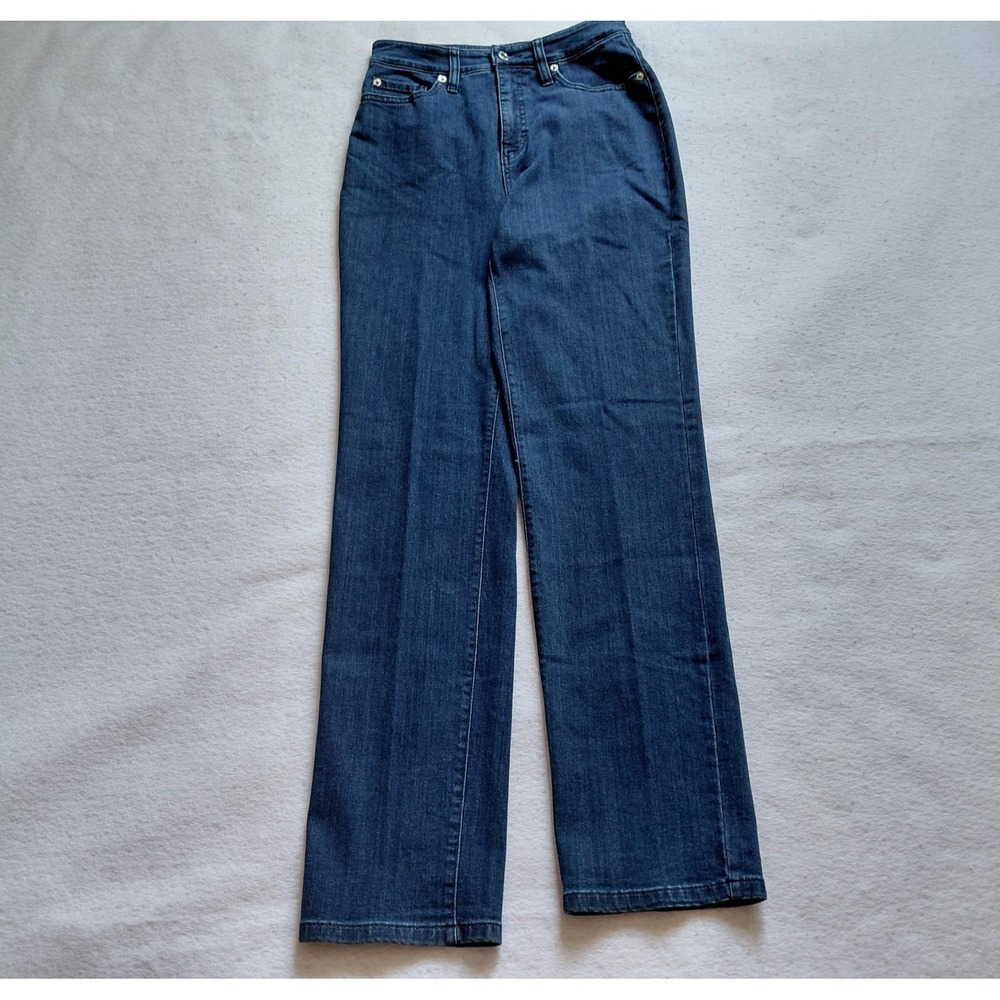 INC International Concepts Straight Leg Jeans Blue Denim Womens Size 4 27